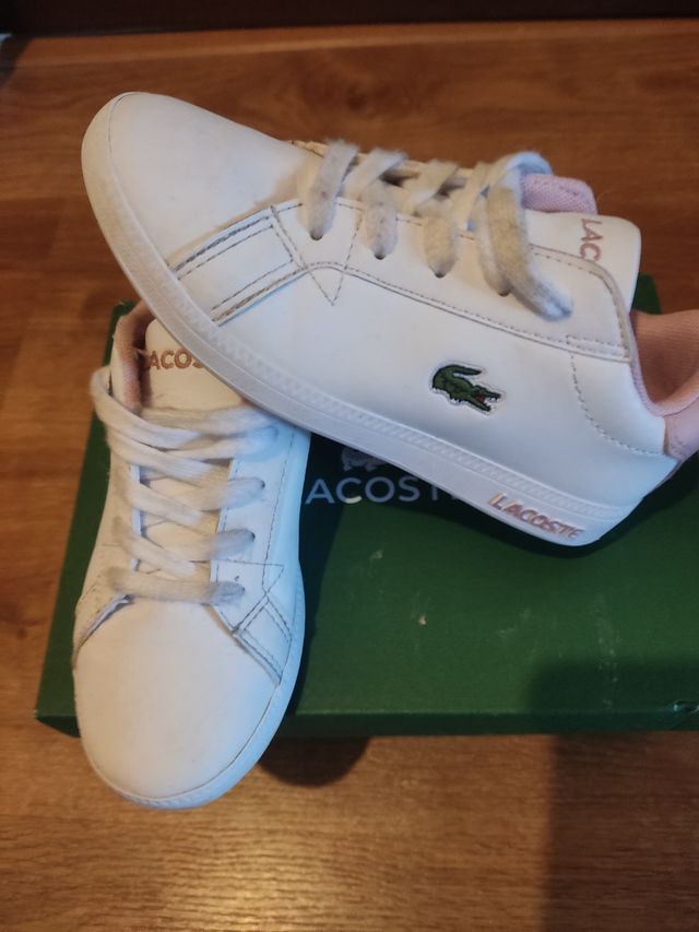 Zapatillas Lacoste niña número 28
