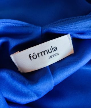 Vestido de fiesta de Fórmula Joven