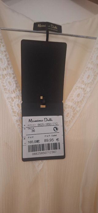 Vestido Massimo Dutti