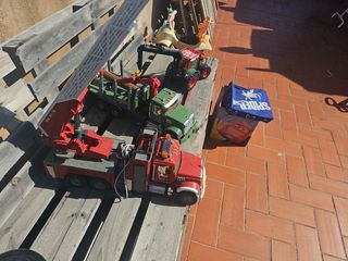 Camion grande bomberos