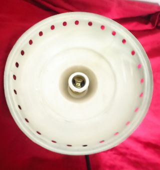 APPLIQUE FAROLA INDUSTRIAL PIATTO IN ALLUMINIO