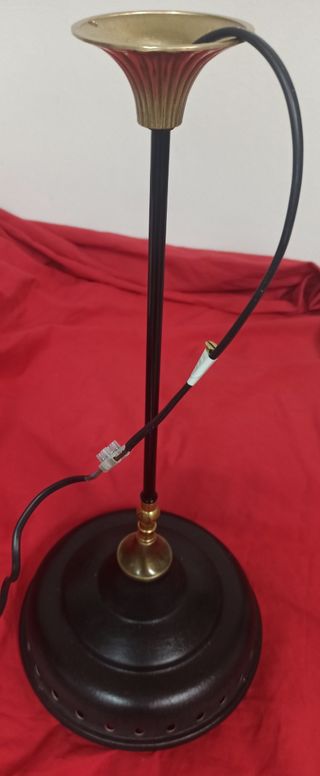 APPLIQUE FAROLA INDUSTRIAL PIATTO IN ALLUMINIO