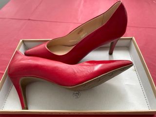 Zapato tacón rojo