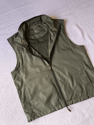 "IBERDROLA" CHALECO VERDE OLIVA TALLA S