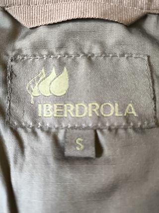 "IBERDROLA" CHALECO VERDE OLIVA TALLA S