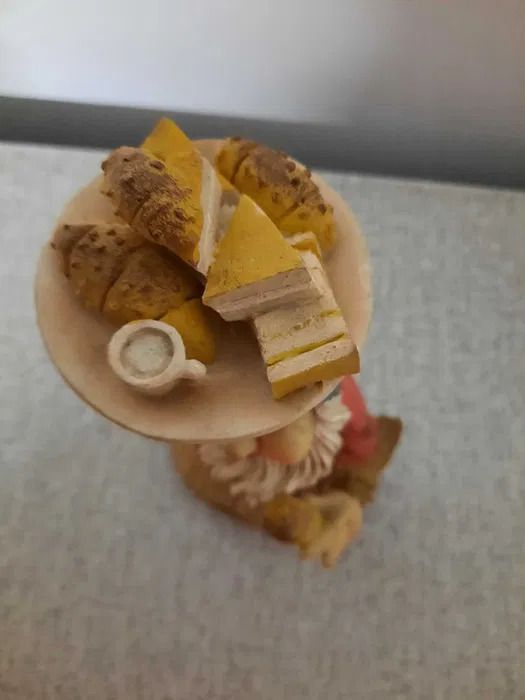 Conjunto de dois gnomos branca de neve