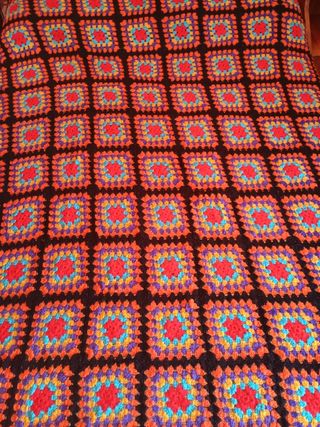 Manta crochet 290 ancho x240 cm largo