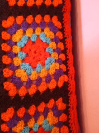 Manta crochet 290 ancho x240 cm largo