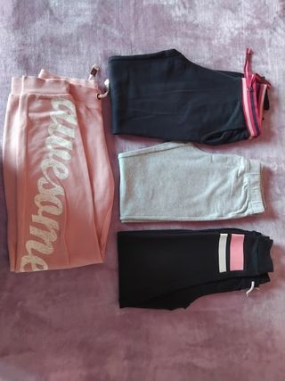 4 Pantalones chándal