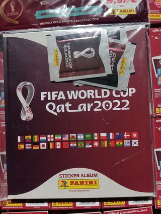 PACK 860 cromos QATAR MUNDIAL 22 PANINI TAPA DURA