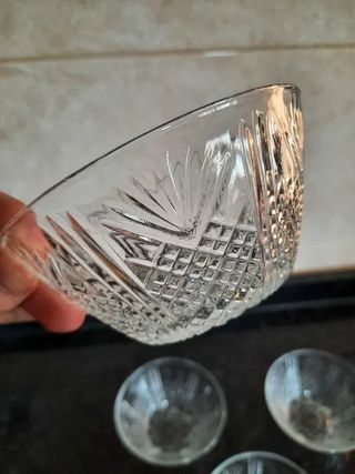 Taças de vidro, 6 unidades