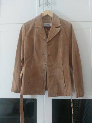 Chaqueta ante de mujer