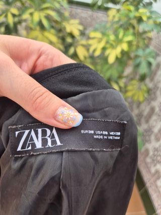 Americana negra Zara