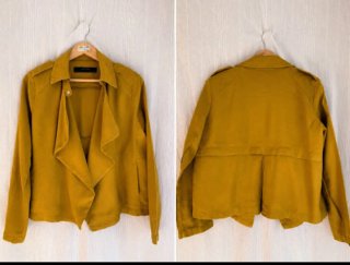 Trench-blazer ZARA napa/ algodón