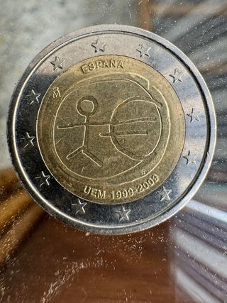 Moneda conmemorativa 2€ 1999-2009