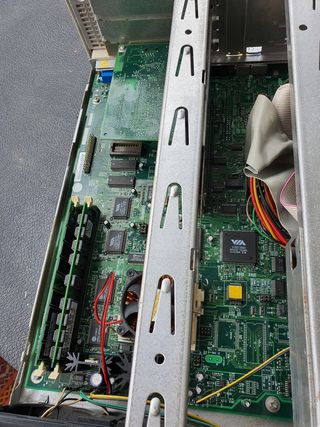 Placa base olivetti antigua retro mmx