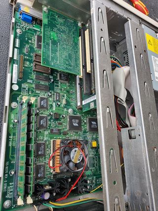 Placa base olivetti antigua retro mmx
