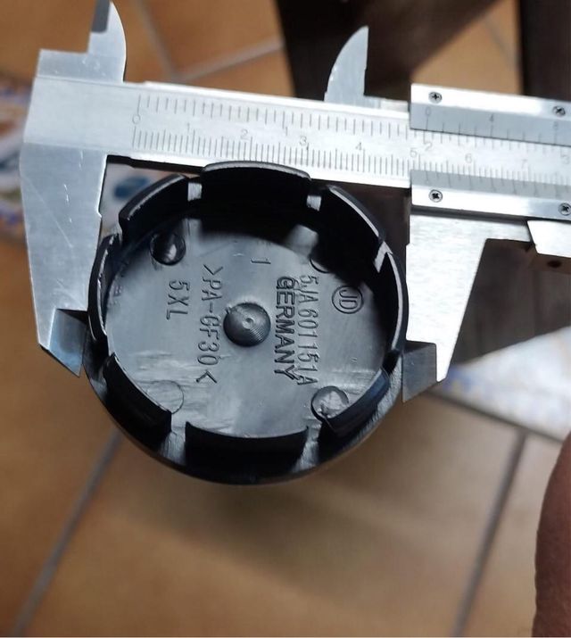 X4 Tapas centro rueda Skoda. 56 mm