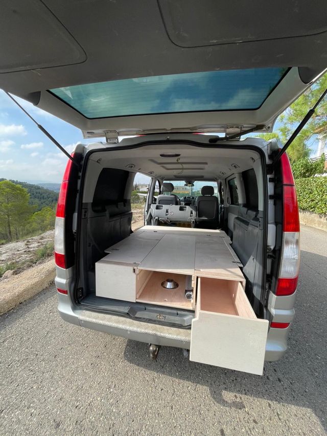 Camper viano ,ford cuatom , box t4,t5 travel