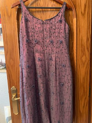 Vestido fiesta con bolero a juego