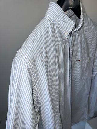 TOMMY HILFIGER Camisa Azul araya azul blanca M