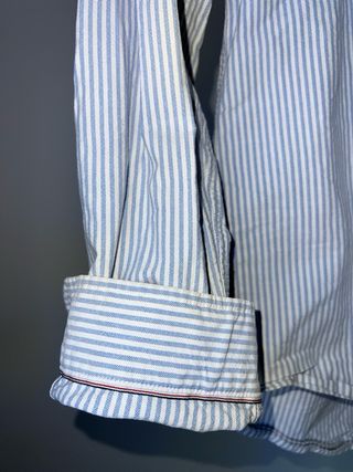 TOMMY HILFIGER Camisa Azul araya azul blanca M
