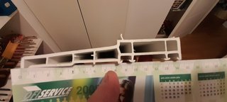 Vierteaguas blanco pvc 2 uds
