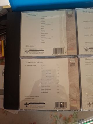 CD DE MÚSICA CLÁSICA ANTIGUOS