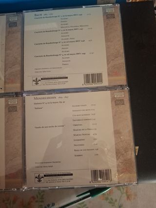 CD DE MÚSICA CLÁSICA ANTIGUOS