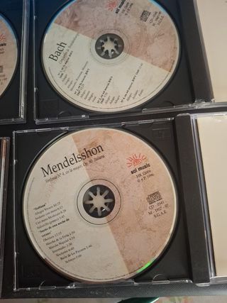 CD DE MÚSICA CLÁSICA ANTIGUOS