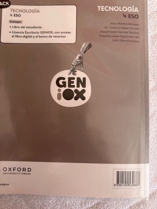 Tecnología Oxford 4 ESO