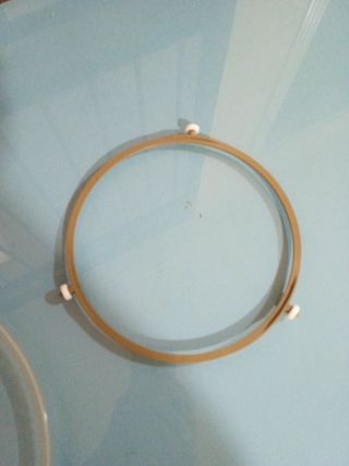 Plato de cristal y rodillo para Microondas