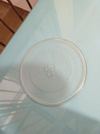 Plato de cristal y rodillo para Microondas