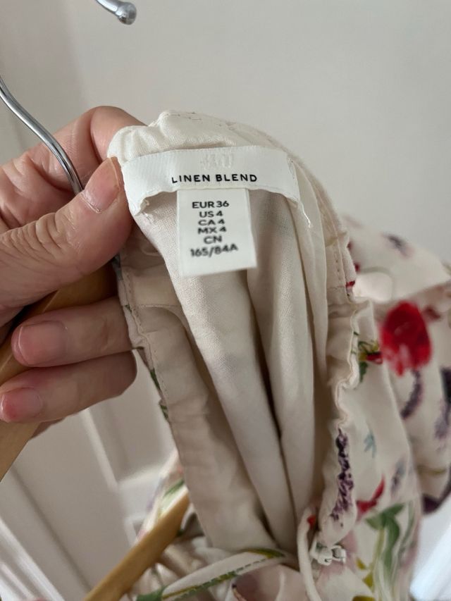 Vestido palabra de honor