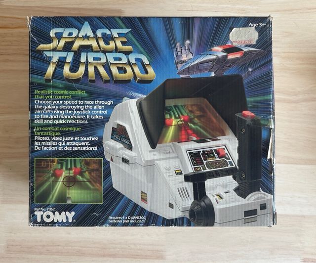 Maquinita Tomy Space Turbo en caja