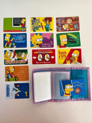 Portafoglio o portatessere the Simpson 