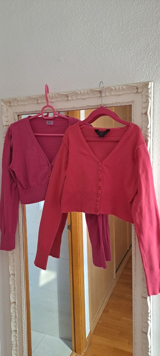 Dos jersey cortos de niña