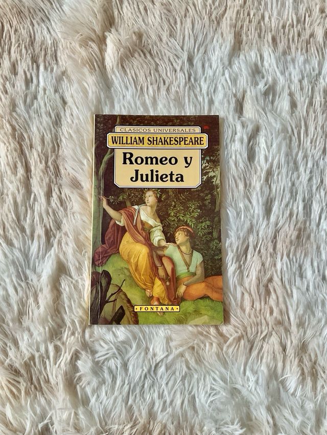 Libro. Romeo y Julieta