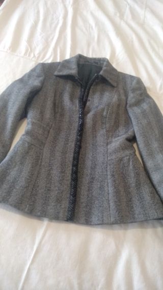 Giacca donna lana spigata