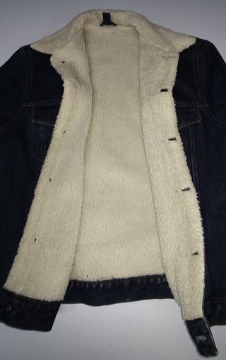 Cazadora vaquera borreguito