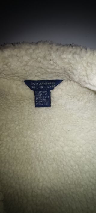 Cazadora vaquera borreguito