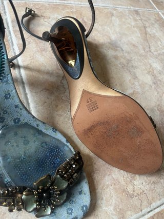sandalias pedrería rebeca sanver