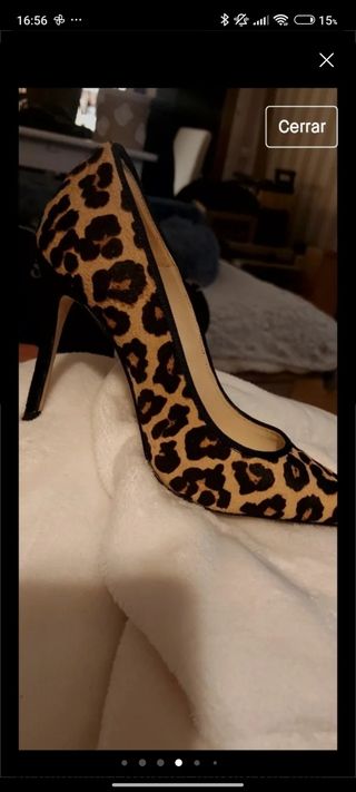 Preciosos zapatos de leopardo 