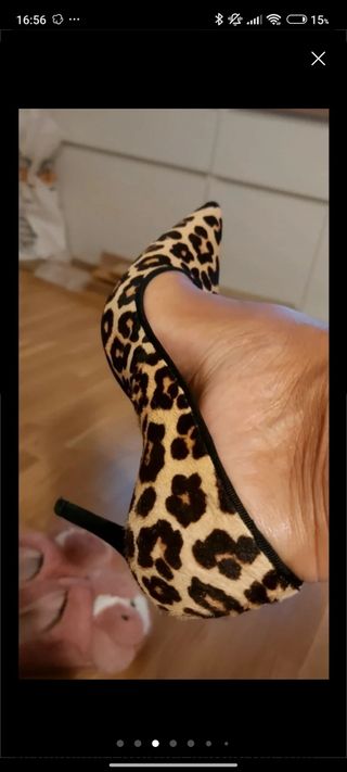 Preciosos zapatos de leopardo 