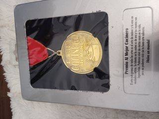Medalla. Mejor cocinero