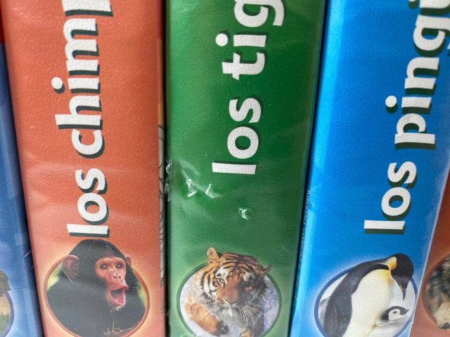 26 VHS El maravilloso mundo de los animales Disney