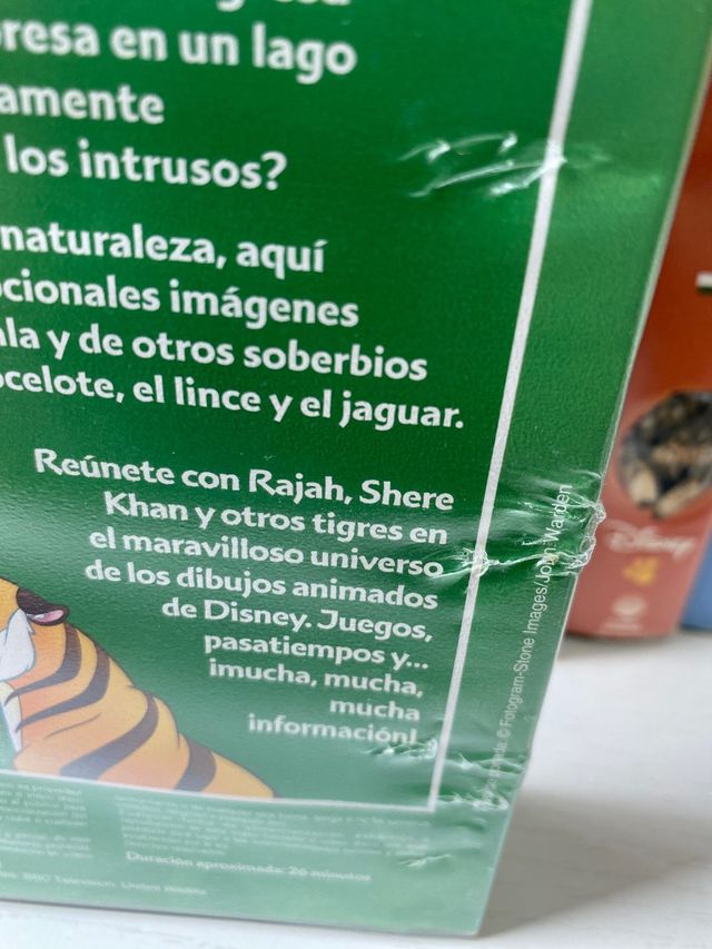 26 VHS El maravilloso mundo de los animales Disney