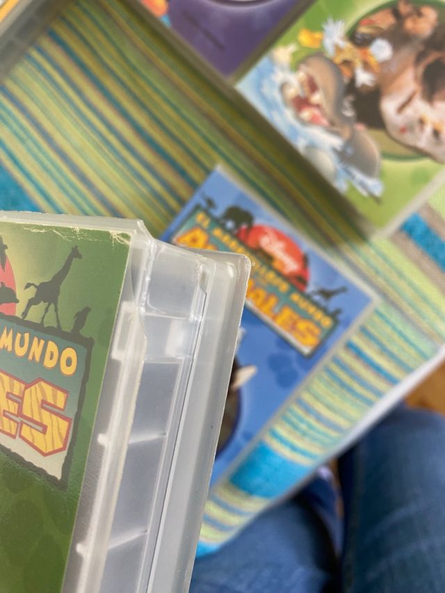 26 VHS El maravilloso mundo de los animales Disney