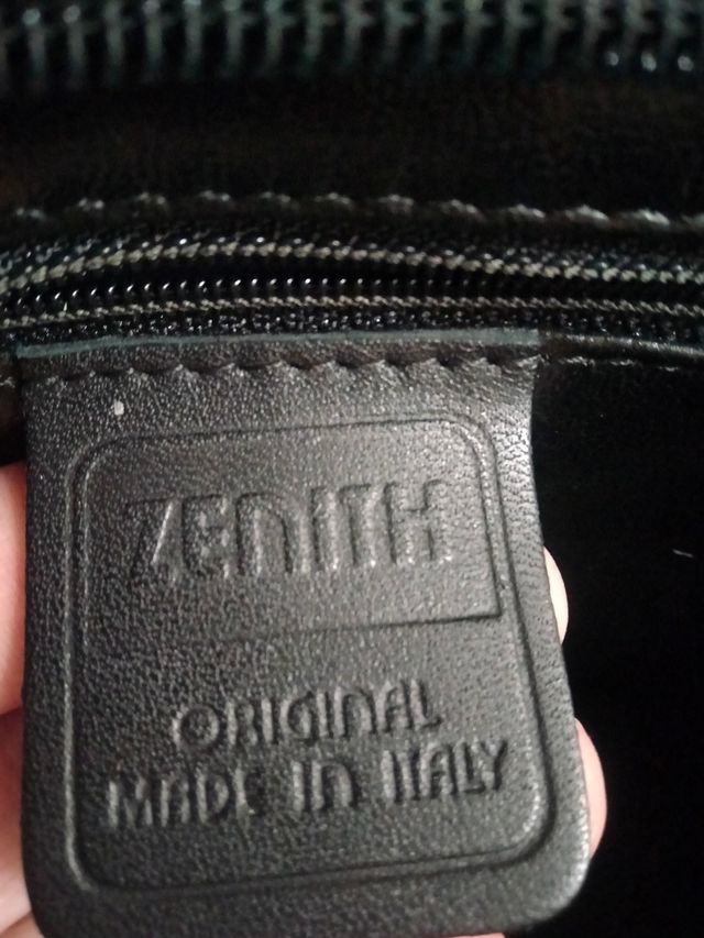 Borsetta, pochette Zenith vintage