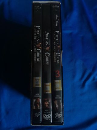 DVD Piratas del Caribe La Trilogía